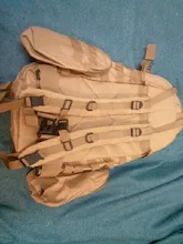 Mochila táctica de 50L para hombre, bolsa táctica deportiva Molle 4 en 1, para senderismo al aire libre, escalada, ejército, Camping