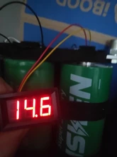 Medidor de voltaje con pantalla LED, voltímetro Digital ca 30-500V AC 0-600V 0,56 , calibrador de lectura DC 3,5-30V DC 0-100V, rojo, verde, azul