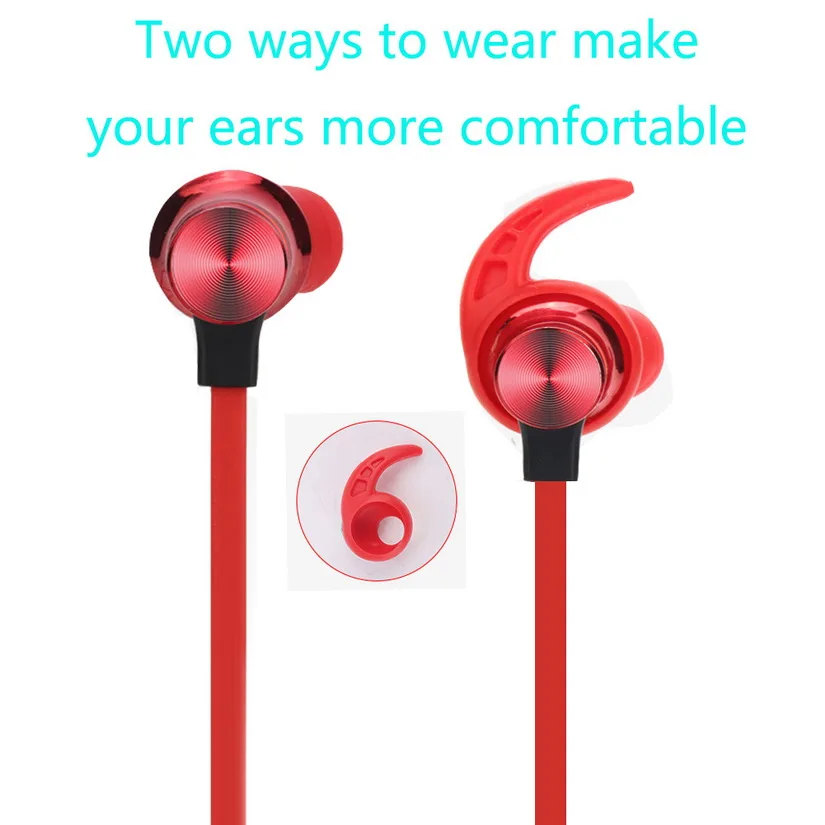 2 шт. XT33 Bluetooth 5,0 Беспроводные наушники с водонепроницаемым классом IPX 5 Встроенный Hi-Fi микрофон для спортивной музыки