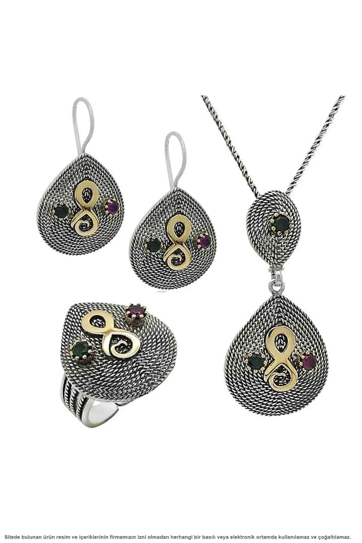 

Infinity Design filigree triple set