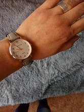 Reloj pequeño Vintage para mujer, correa de cuero, para deportes al aire libre, regalo