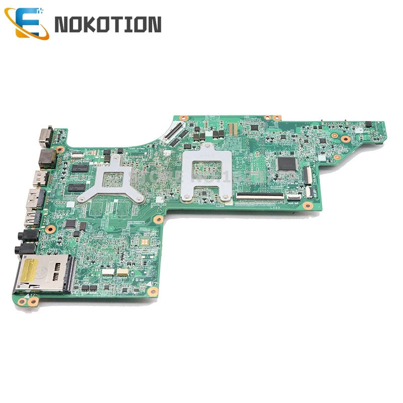 NOKOTION 615686-001 для hp Pavilion DV7 DV7-4000 серия материнская плата для ноутбука S1 DDR3 512MB GPU Бесплатный процессор