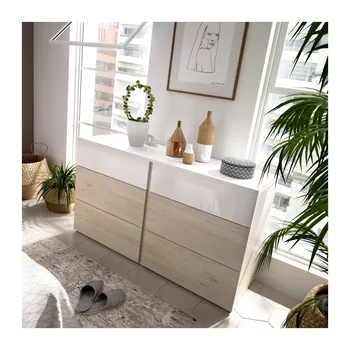 

COMFORTABLE IN KIT 6 DRAWERS MODEL ALICE WHITE COLOR BRIGHTNESS AND LIFELIKE