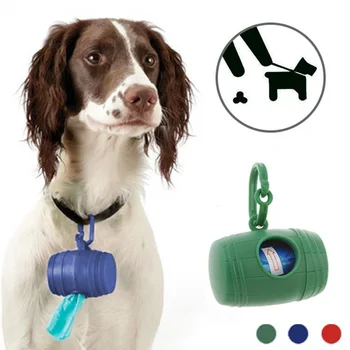 

Dog Poop Bag Holder (with 15 Bags)