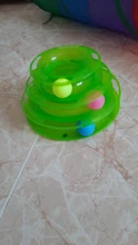 3 Levels Pet Cat Toy Funny Tower Tracks Disc Cat Tracks Toys Training Intelligence Amusement