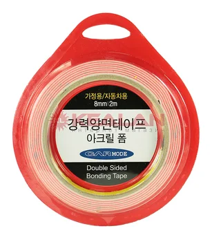 

3M™Adhesive double-sided tape, 8mm, 2 m.