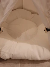 Tienda de campaña portátil para mascotas, casa para animales domésticos con cojín grueso, disponible en 6 colores, para cachorros, perros, gatos, de interior y exterior, ideal para ir de excursión