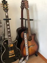 Correa de guitarra bordada de estilo nacional, correa de hombro, cinta Musical, correa de instrumento, instrumento, parte de guitarra