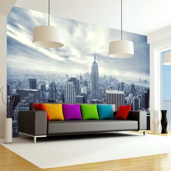 

Wall mural-Blue York - 150x105 cm
