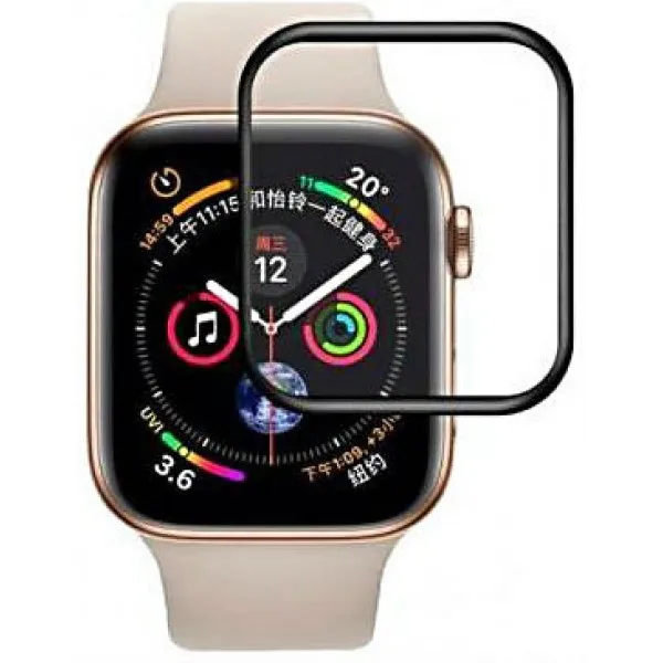 Защитное стекло Baseus 0.3mm Full-screen Curved Tempered Film 44MM for AP Watch 4 SGAPWA4-B01(Черный