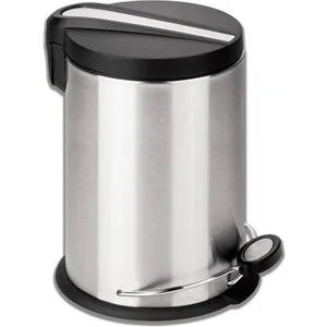 

Bucket-container for garbage (URN) with a pedal of lime modern 12L frosted, stainless steel 232264