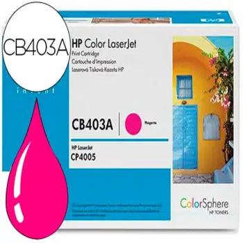 

Toner hp laserjet color 4005 magenta -7.500 pag- 403a 42880-CB403A