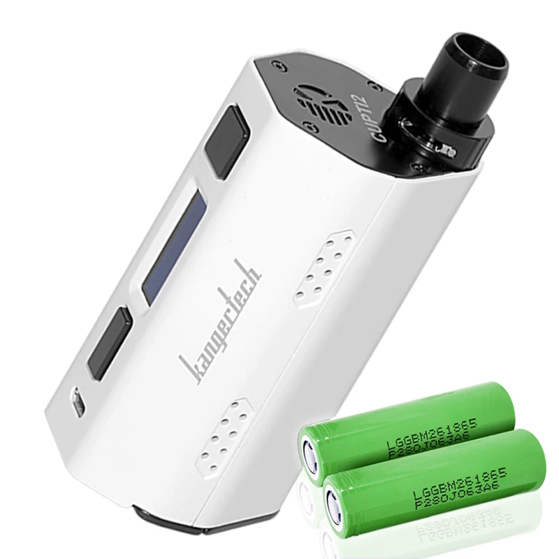 Стартовый набор KangerTech CUPTI 2 80 Вт с баком атомайзера 5 мл белая катушка CLOCC SS316L 0 5|starter