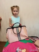 Bolso grande de viaje para mujer, bolsa de Fitness a rayas Yaga, ligera, plegable, para exteriores, XA37WB, 2021