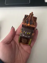 Disney-Set de figuras de la película Cars 3 de metal, juguete de modelo de coche, a escala 1:55, con diseño de relámpago McQueen, Jackson, Mack, tío Truck, regalo para para cumpleaños