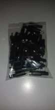 Adaptador de toma de corriente DC, conector macho de 3,5mm, 3,5mm x 1,35mm, color negro, 10 Uds.