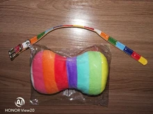 Collar para perro mascota de Diseño perro Collar para perros grandes Talla S M L Collar plano de cuero para perros grandes pequeños Collar para perro colorido arco iris