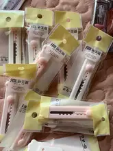 Linda chica Rosa Pata de Gato de aleación de Mini Portalble cortador cuchilla de utilidad Sobre Carta abridor correo cuchillo de la Oficina de la escuela suministros
