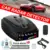 12V Auto STR-525 Радар-детектор Английский Русский Тайский Голос Auto Vehicle Speed Alert Warning X K CT La Anti Radar Car Detector