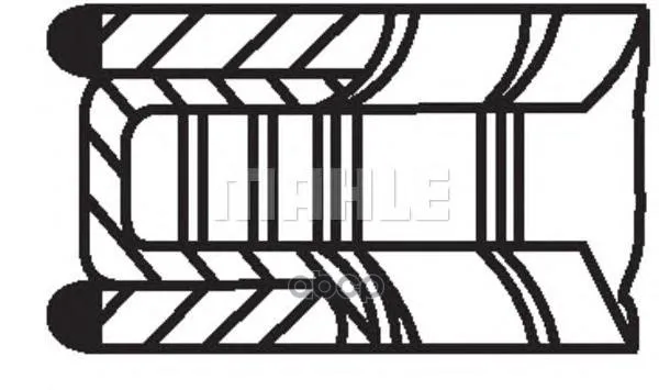 Кольца Поршневые Opel 1.6 D79 1.2-1.2-2 Mahle/Knecht 01221n0 Mahle/Knecht арт. 01221N0