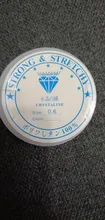 Línea elástica de estiramiento fuerte de cristal, cordón de hilo para cuentas, collar, pulsera, accesorios para fabricación de joyas