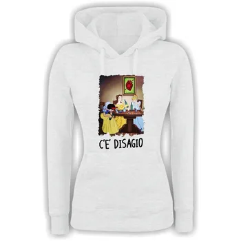 

T Shirt Woman Cotton Flamed With Wide Neckline and Cutting Vivo neckline and sleeves - PRINCESSES DRUNK MADE IN ITALY