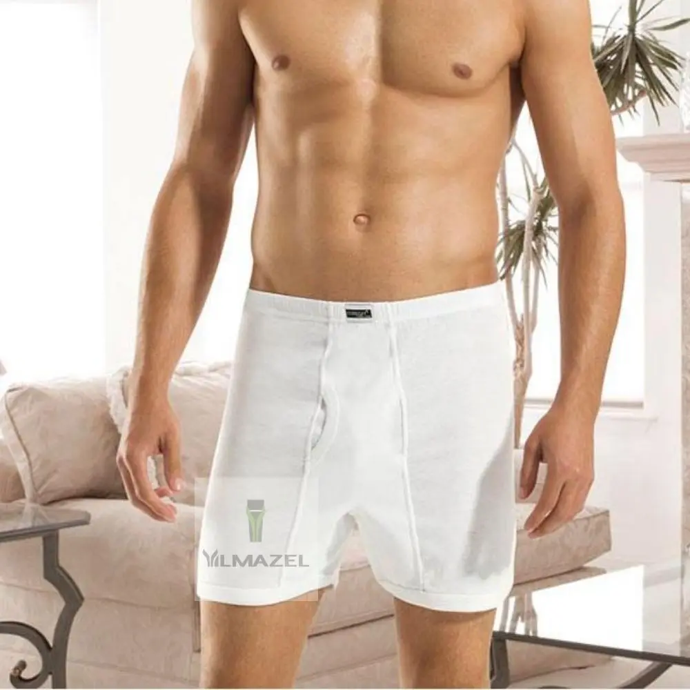 Underwear Long Boxer For Men Trunks Sexy Men's Shorts Bulge Pouch Cotton Underpants Mesh White Boxershorts Panties Lingeria