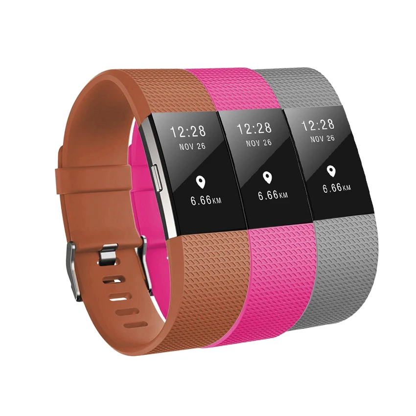 Посылка ремешок на запястье для браслета Fitbit Charge 2 умные аксессуары для часов для Fitbit Charge 2 ремешок для смарт-браслета сменные полосы - Цвет: 2