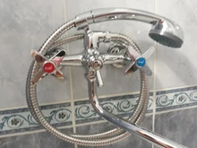 Bathroom-Faucets Frap Tube Water-Outlet Hot-And-Cold-Water-F2220 Left Right Long 90-Degrees