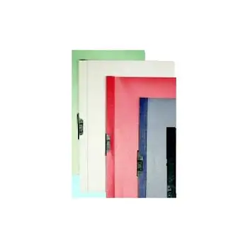 

Pack of 5 pieces-cartellina pvc c/spring back 7 white spring file 22 x31METHODO13.59