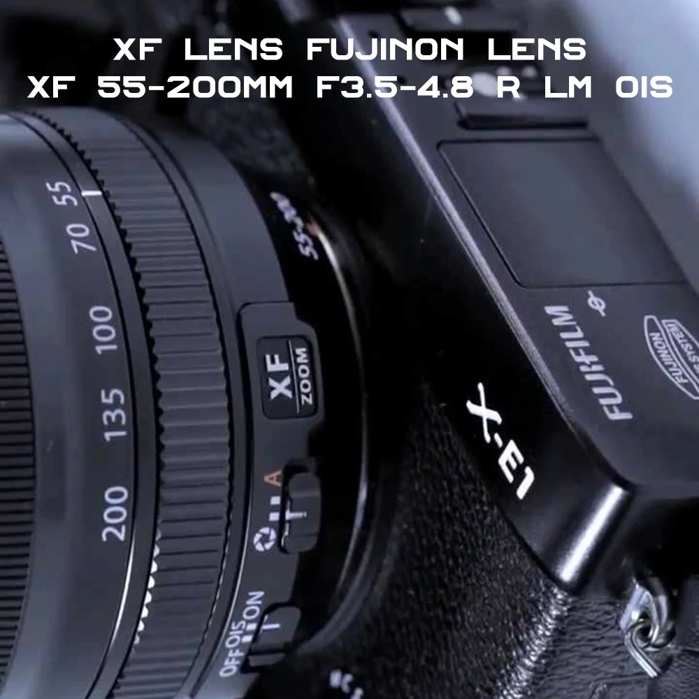 Линза FujiFilm XF FUJINON объектив 55 200 мм Сменная линза R LM OIS|Объективы для фотоаппаратов|
