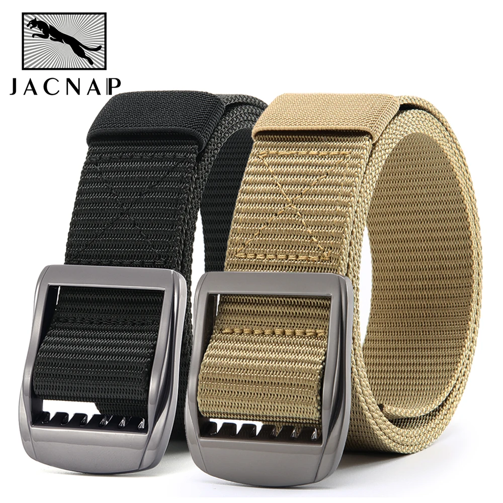 Cintura Tattica Uomo Con Fibbia A Sgancio Rapido - 2 Cinture In Nylon Regolabili 3,8 Cm - Militare, Escursionismo, Lavoro - Regalo