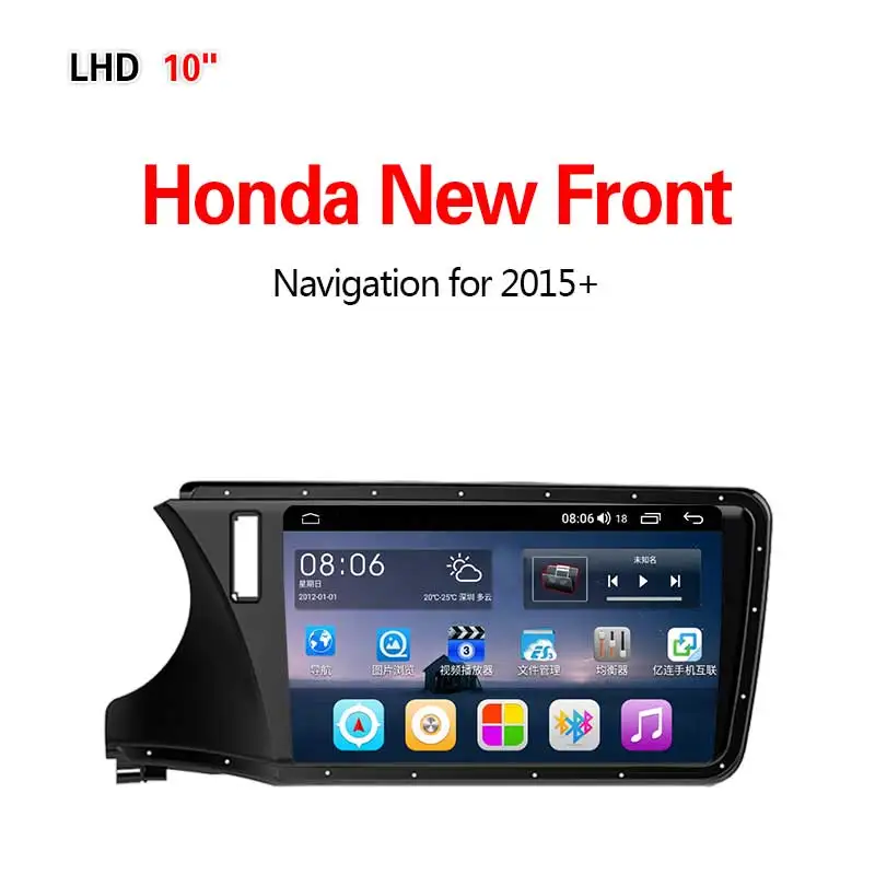 Lionet gps навигация для автомобиля Honda Civic+ 9 дюймов LH1011Y - Размер экрана, дюймов: 4G 8core 4G64G