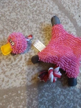 Encantador suministro de mascotas lindo Papa pato perro de peluche de juguete con cuerda de juguetes para perro nuevo