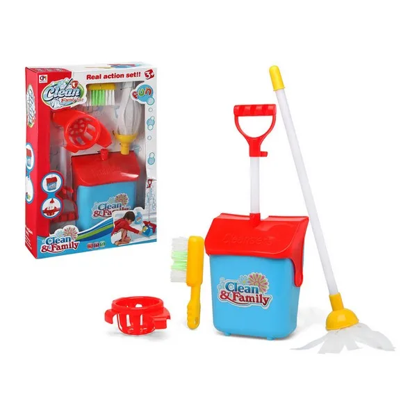 Набор для чистки и хранения Clean And family blue red 117202 (5 шт) |