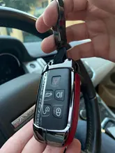 De aleación de Zinc llave de coche de la cubierta de la caja para Land Rover A9 Range Rover Sport Evoque Freelander 2 Jaguar XE XJ XJL XF C-X16 V12 guitarra