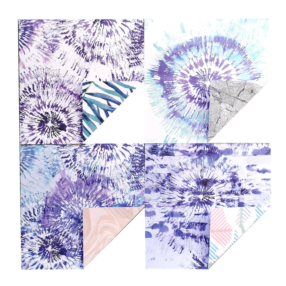 Creative Path Purple Rain 6 Zoll Scrapbooking-Papier mit Muster, dekoratives Journaling-Scrapbook-Hintergrundpapier für DIY-Kartenherstellung – Detail 8