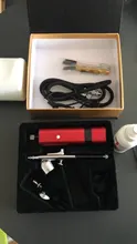 Compresor de aerógrafo TM80S, Mini bomba Personal inalámbrica portátil con parada de arranque automático