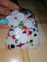 Ojos de plástico 3D para muñecas, ovalados, ojos móviles, muñecos de peluche, accesorios de juguete hechos a mano, 100 Uds.