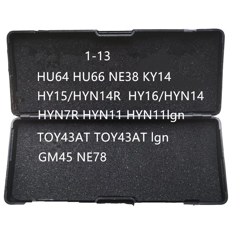 

1-13 LiShi 2 in 1 HU64 HU66 NE38 KY14 HY15/HYN14R HY16/HYN14 HYN7R HYN11 HYN11lgn TOY43AT TOY43AT lgn GM45 NE78 Tools