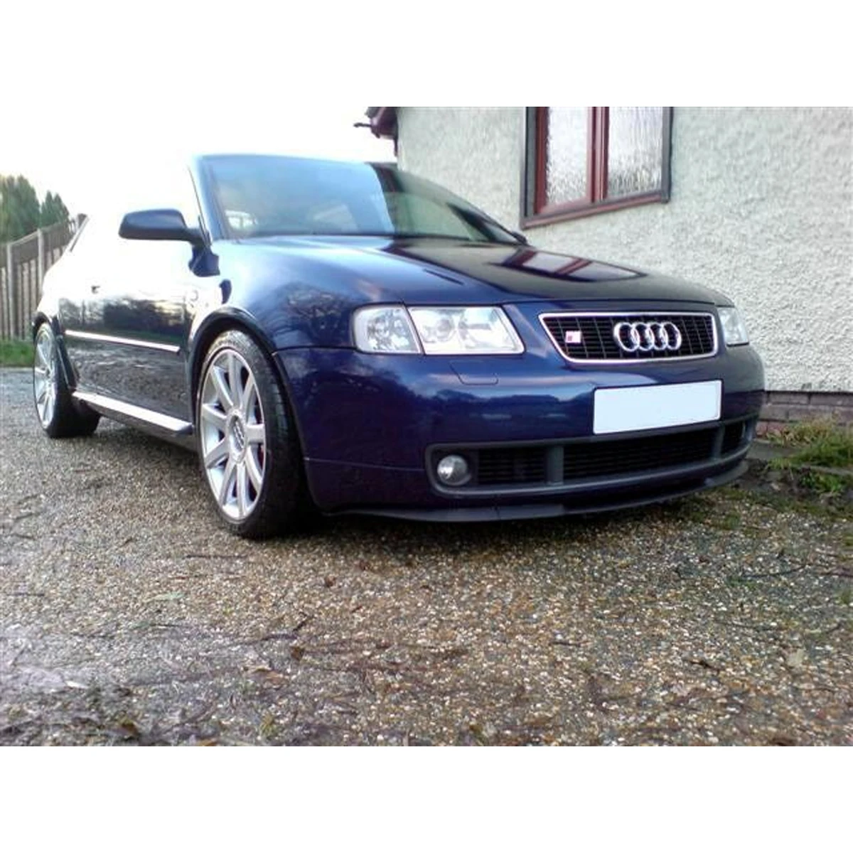 3 pcs Front Spoiler Bumper Lip Body Kit for AUDI A3 A4 S3 S4 8p 8L CUPRA R