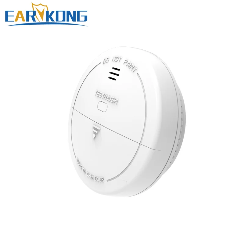Fire Protection 433MHz Smoke Detector Wireless Smoke Sensor Highly Sensitive alarm fire For Home Alarm System