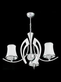 

Mother of Pearl 8160-3WHT Modern Concept 3'lü Chandelier-White/Chrome