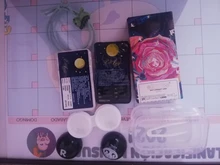 EASYSMALL lentes de contacto para los ojos de color gris lente de contacto anual hermoso alumno grado potencia 2 unids/par receta