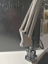 Clamp-Accessories Bracket Desk-Lamp Flash-Holder Hardware Screw Fixed-Metal Mic/magnifier-Stand