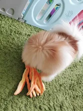 Juguete de peluche suave con 8 patas de pulpo para perros, juguete interactivo para jugar al aire libre, con sonido sonoro, juguete dental para masticar