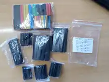 Heat-Shrink-Tubing-Wire-Cable-Sets Sleeving Shrinking Polyolefin-Insulation Assorted