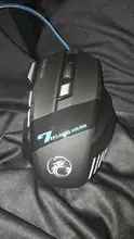 Computer-Mouse-Gamer Mice Ergonomic Wired-Gaming-Mouse Laptop Mause USB 5500 Dpi X7 7-Button