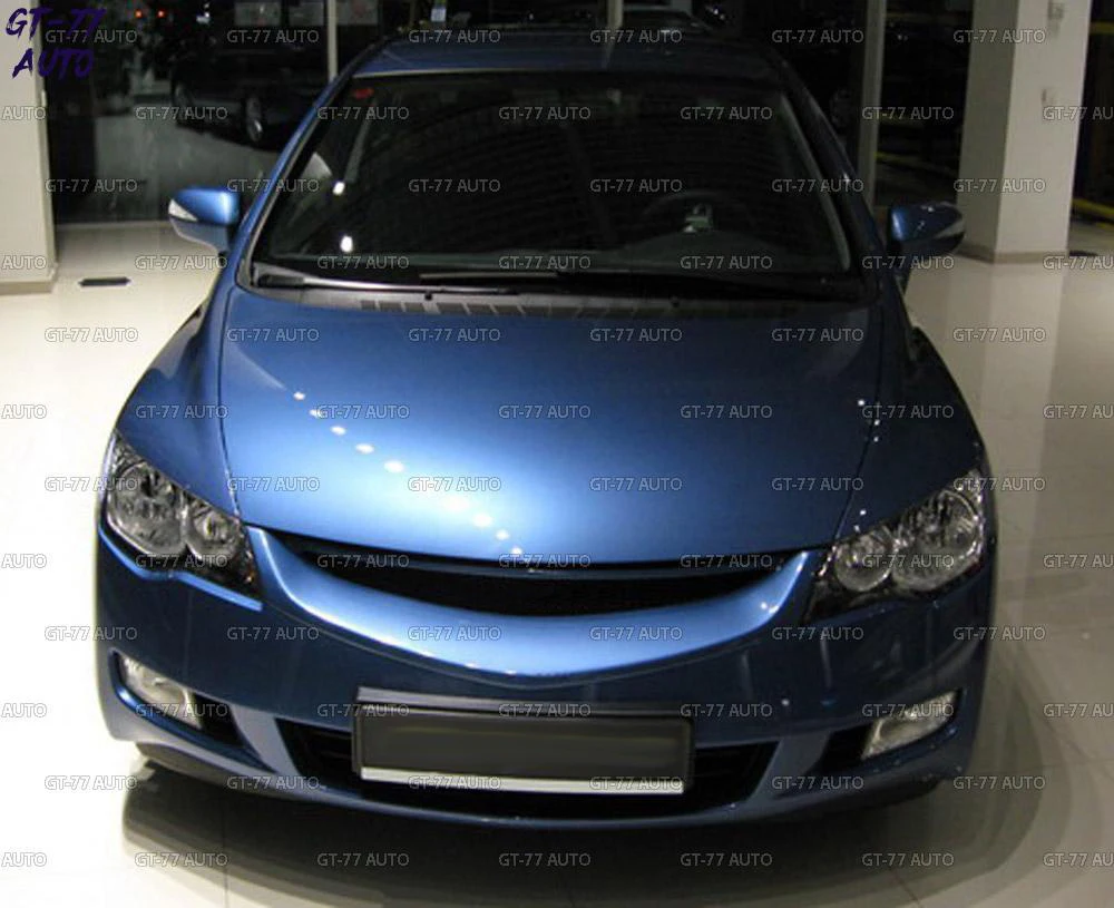 Решетка радиатора с сеткой для Honda Civic 4D 2006-2011 защитный литье внешний материал ABS пластик Стайлинг тюнинг
