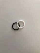Nuevo 2,7mm de grado alimenticio de la FDA anillo de silicona 4-10 tamaño hipoalergénico Crossfit Flexible anillo de goma para el dedo para las mujeres anillos de boda